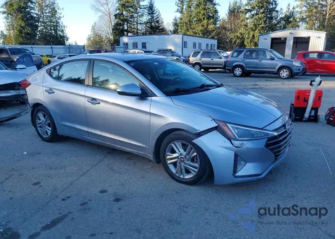 2019 Hyundai Elantra Sel z USA, uszkodzony, nr VIN KMHD84LF8KU871608